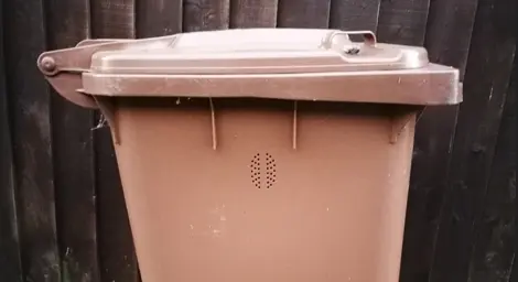Garden waste bin