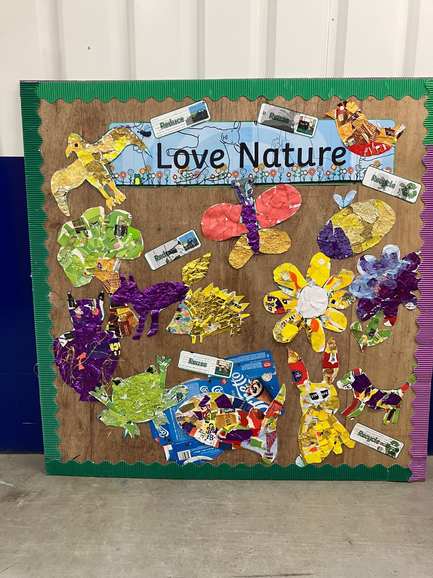 Artwork produced by pupils at Creeting St Mary. 