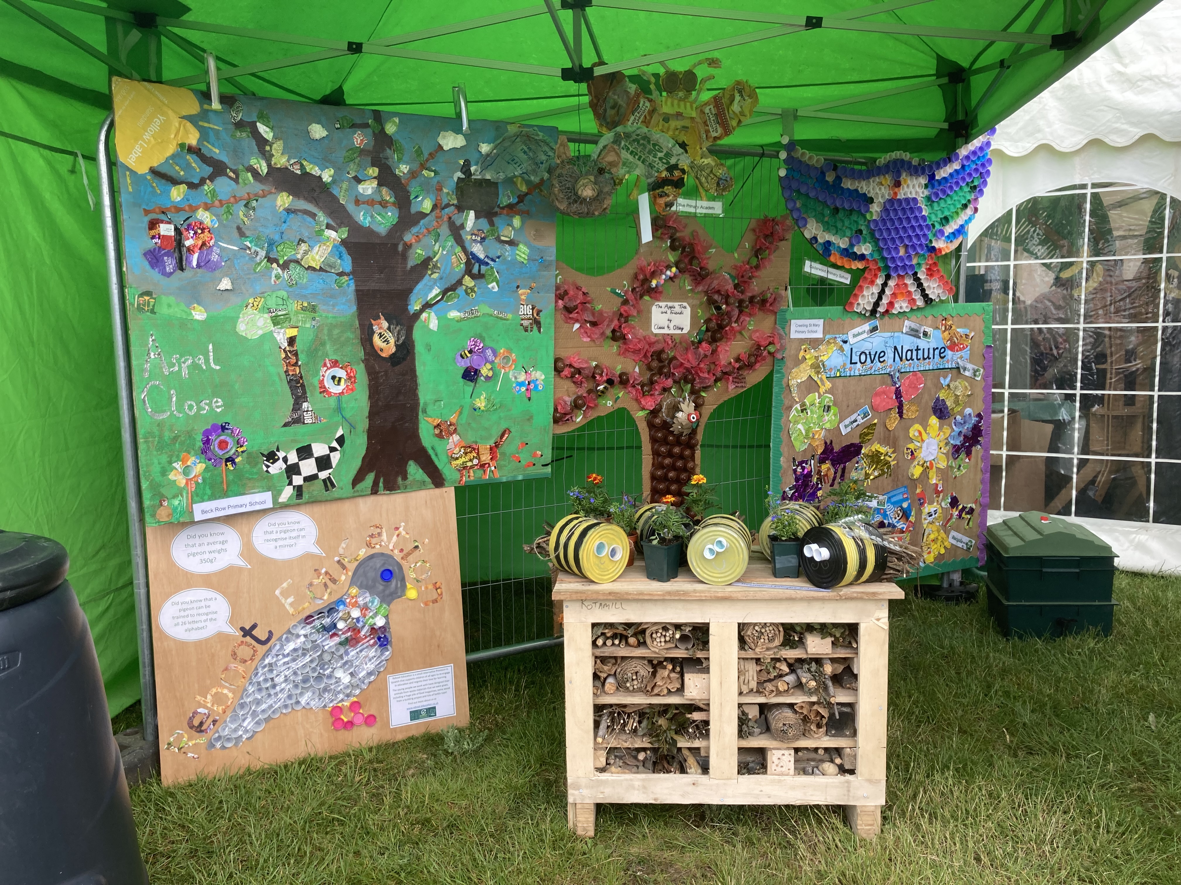 Schools artwork on display 