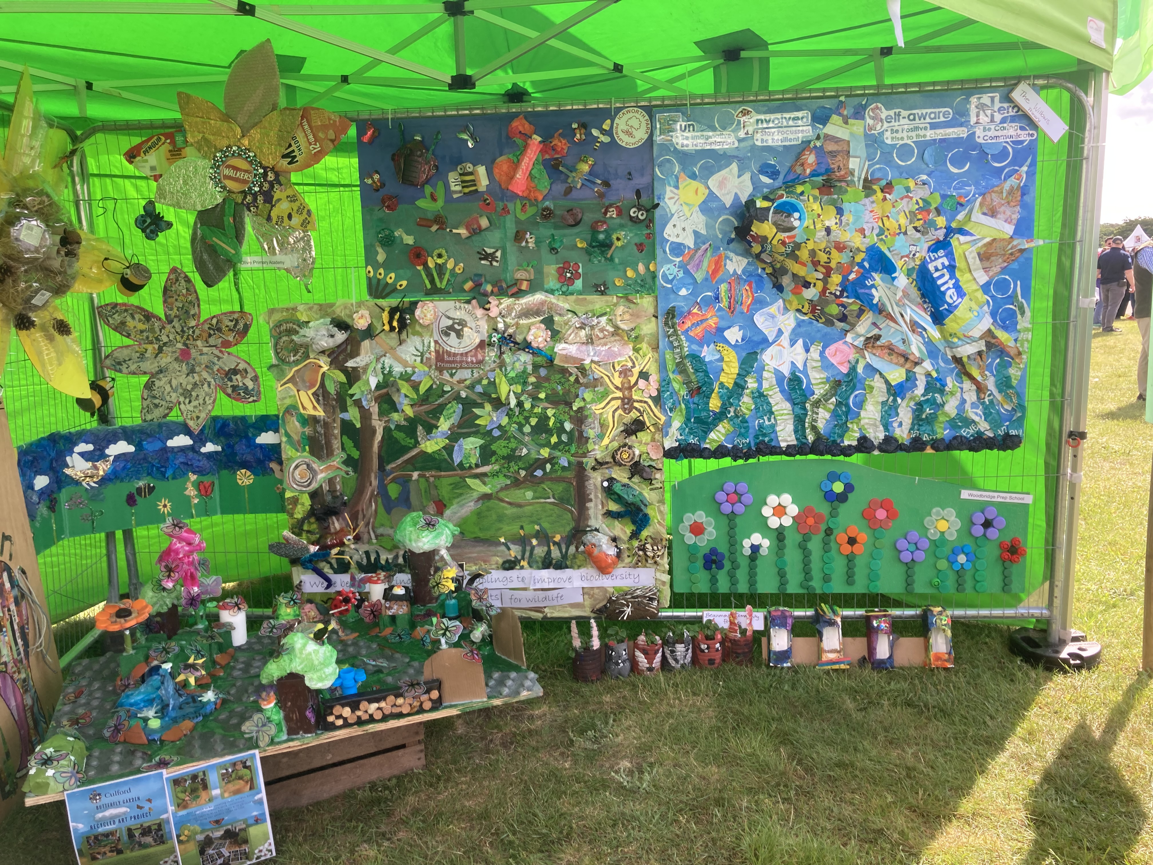 Schools artwork on display 